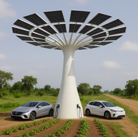 Solar Tree example
